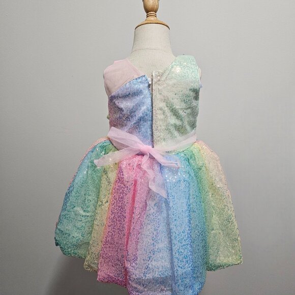 🎀 Baby Girl Partywear Dress for Sale 🎀  ✨ Size: Available from 8M to 2Y - Picture 4 of 5